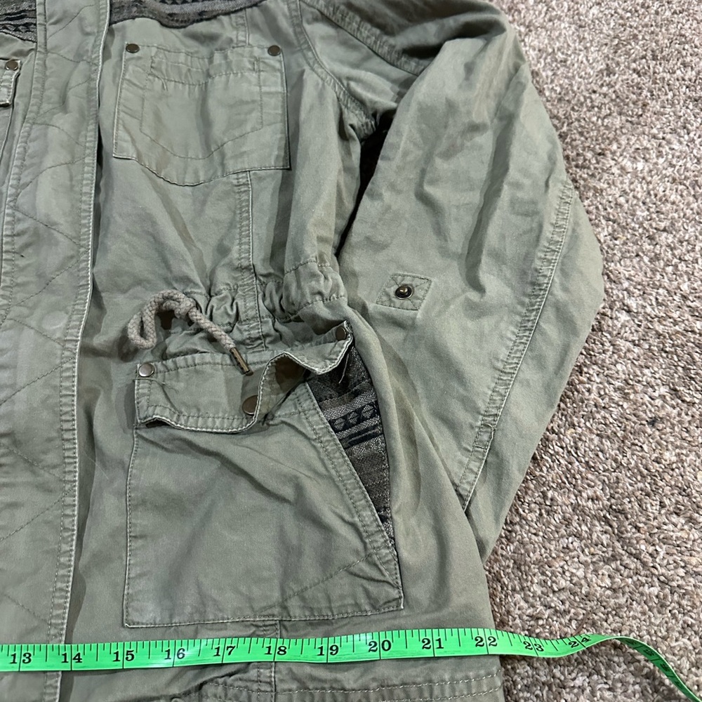 American Rag Olive Patterned Jacket - image 6